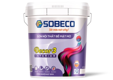 DECOR 3 - SƠN NỘI THẤT BỀ MẶT MỜ